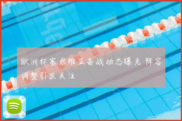 欧洲杯塞尔维亚备战动态曝光 阵容调整引发关注
