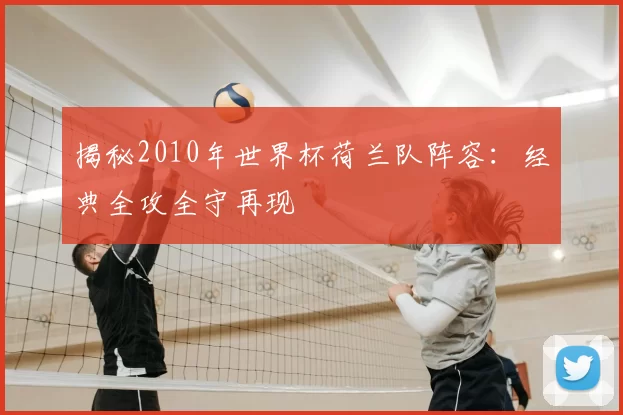 揭秘2010年世界杯荷兰队阵容:经典全攻全守再现